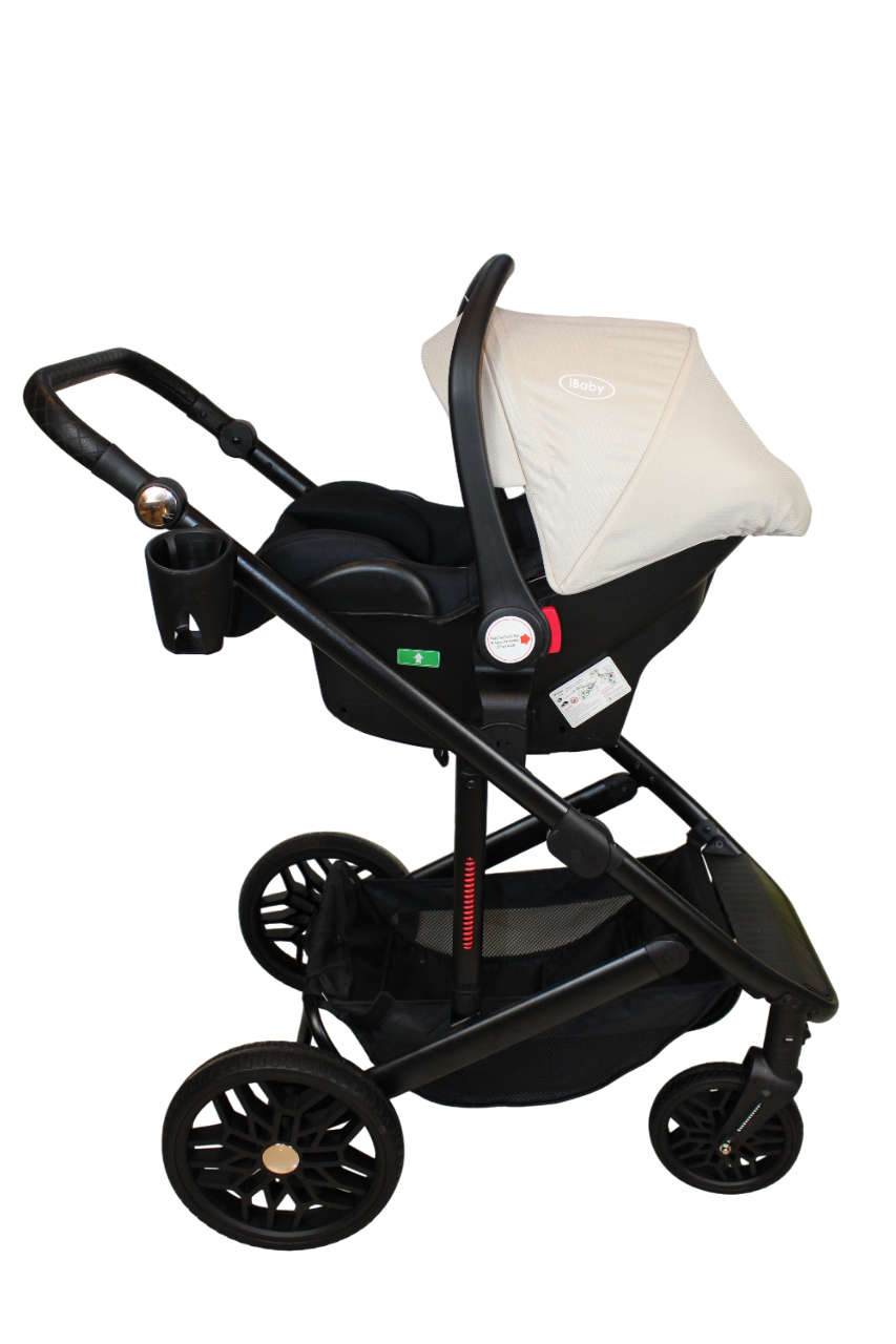 Carriola 4 En 1 Sistema De Viaje Todo Terreno Ibaby Cupra