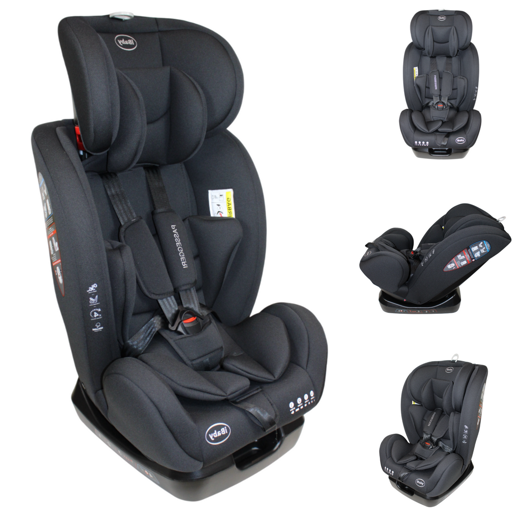 Autoasiento Reclinable Desde 0 A 36 Kg Passegeri Ibaby Rosa Passegeri