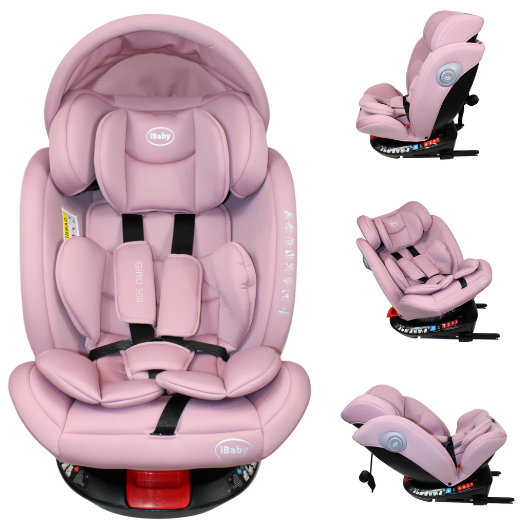 Autoasiento Reclinable Giro 360° Desde 0 A 36 Kg